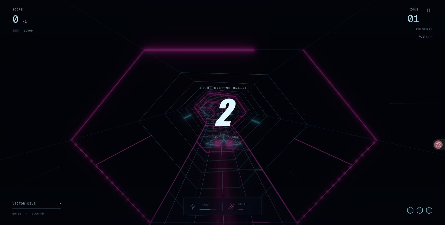 Vector Dive — Beyond the Signal 遊戲縮圖