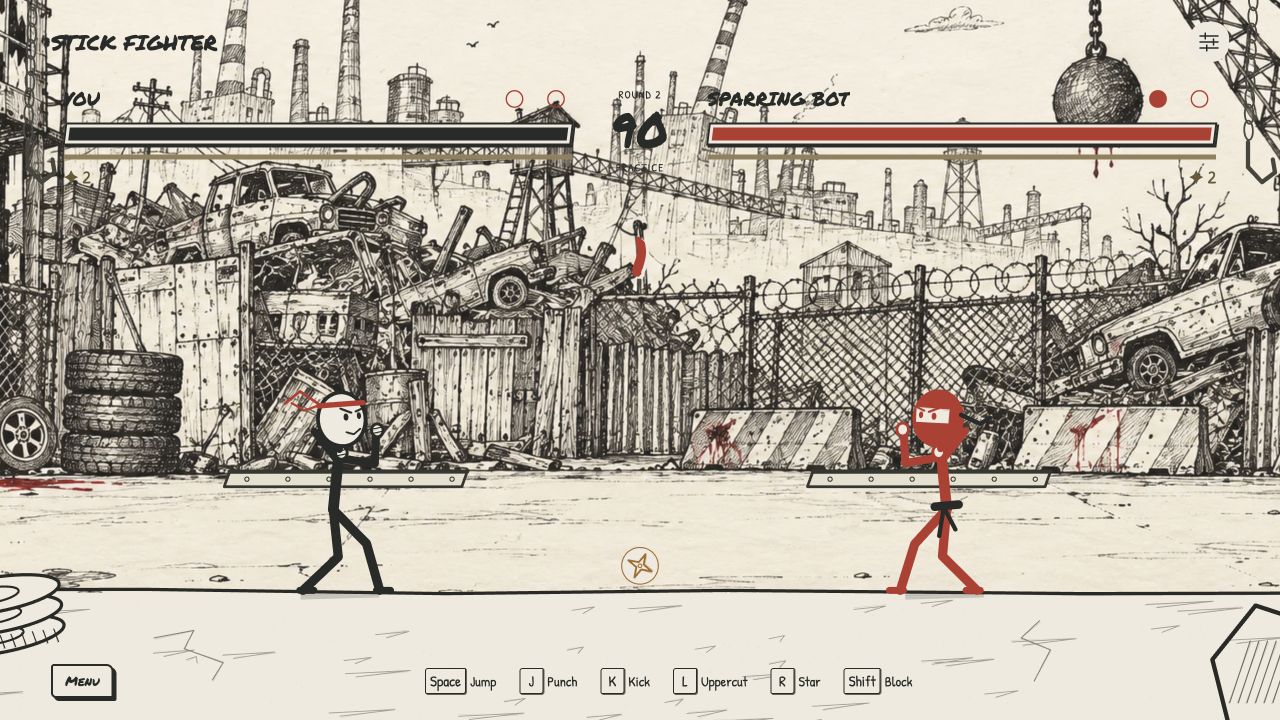 Stick Fighter 遊戲畫面