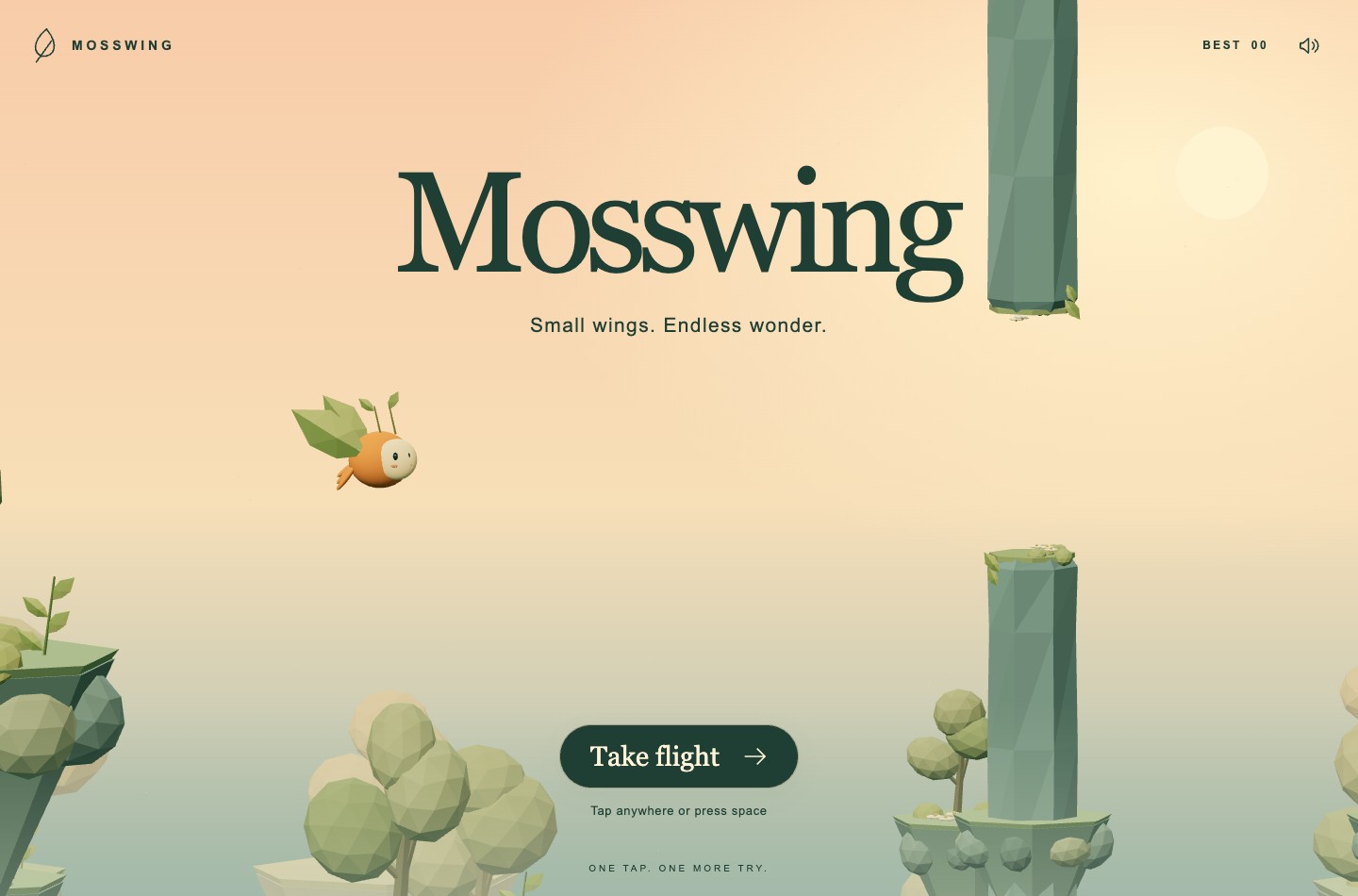Mosswing · 3D 單鍵飛行 遊戲縮圖