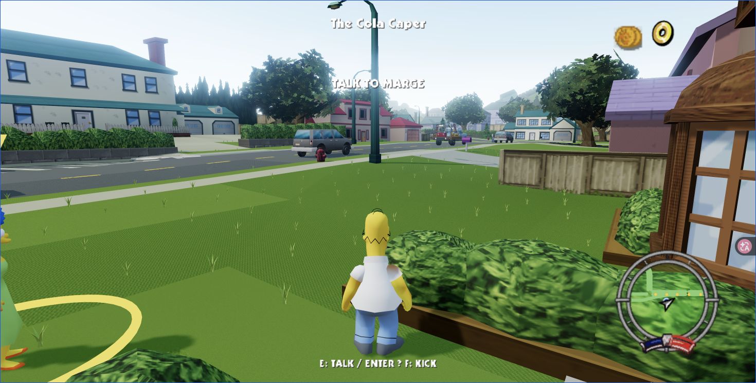The Simpsons: Hit & Run（網頁重製） 遊戲縮圖